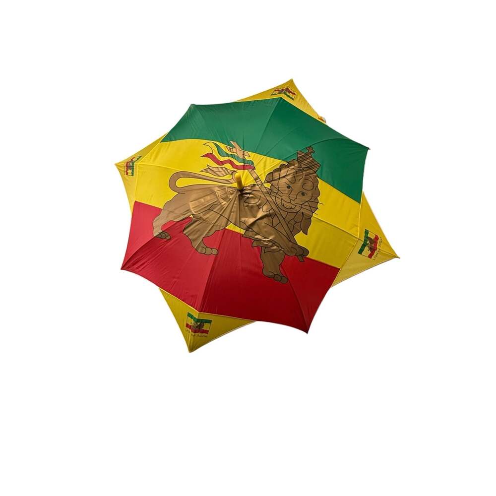 Lion of Judah Rasta Reggae Flag Umbrella